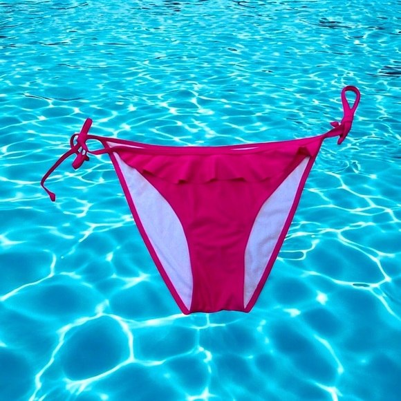 NWOT, Aqua Funky, Bikini Bottom, Size XL, Pink 🌴 - Picture 1 of 8